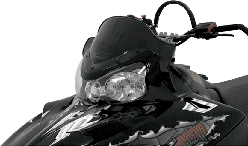 POWERMADD 2318-0123 Windshield - 11.5" - Low - Polaris — image 2 of 2