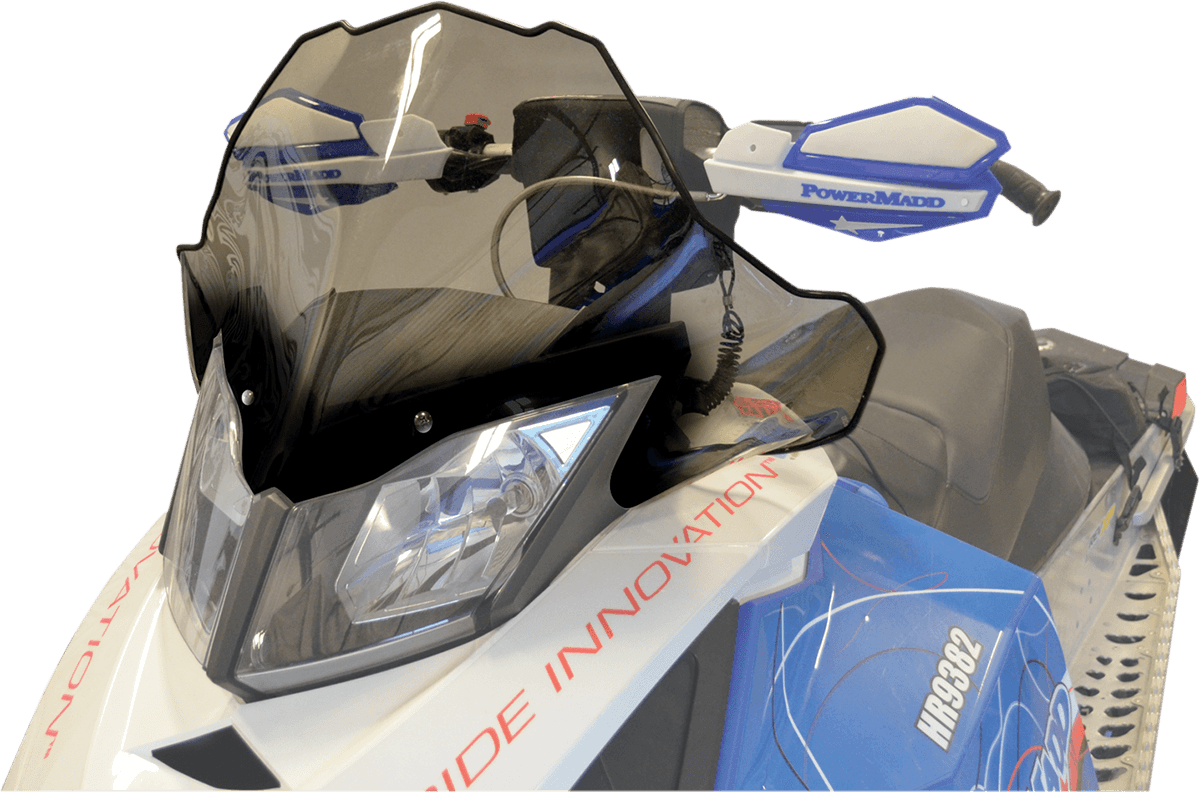 POWERMADD 2318-0129 Windshield - 15" - Mid - Ski Doo