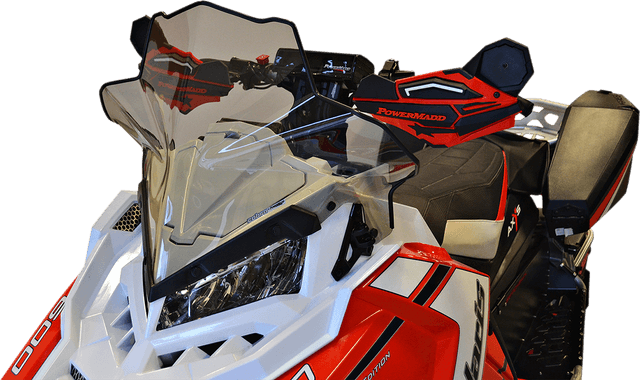 POWERMADD 2318-0159 Windshield - Low - 16" - Polaris — image 2 of 2