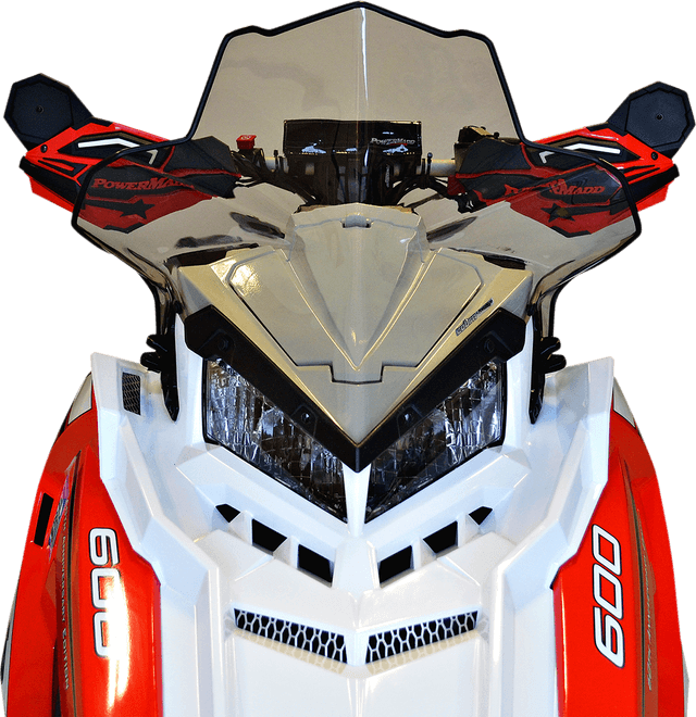 POWERMADD 2318-0159 Windshield - Low - 16" - Polaris — image 1 of 2