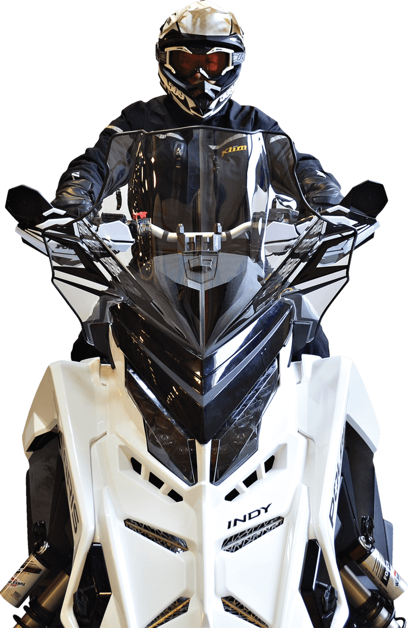 POWERMADD 2318-0168 Windshield - Mid - 18" - Polaris — image 7 of 7