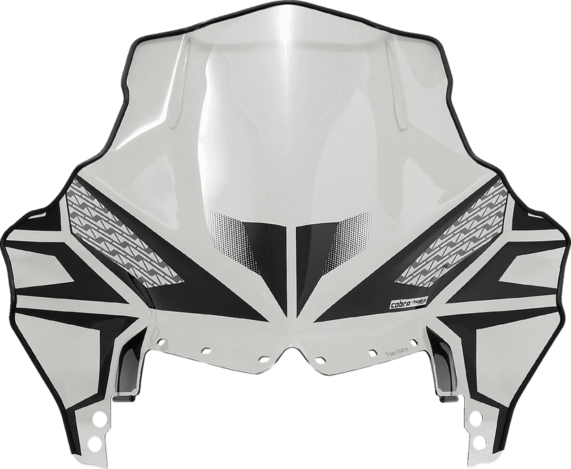 POWERMADD 2318-0168 Windshield - Mid - 18" - Polaris — image 1 of 7
