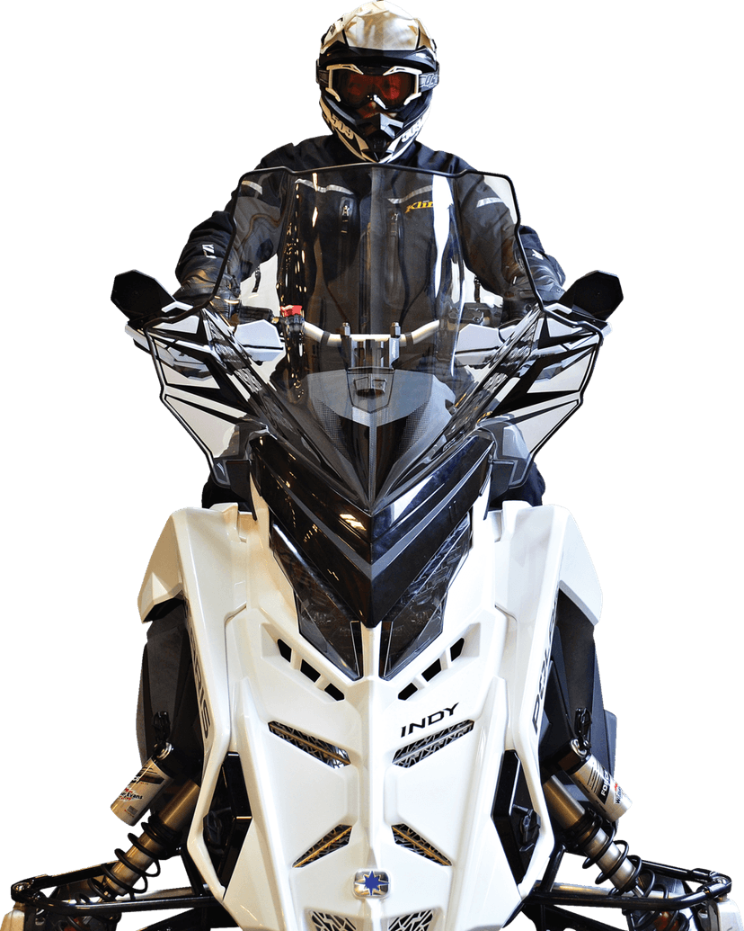 POWERMADD 2318-0169 Windshield - Tall - 20" - Polaris — image 3 of 7