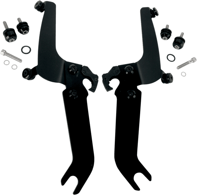 MEMPHIS SHADES 2320-0072 Sportshield Trigger-Lock Mounting Kit - Black - Covered