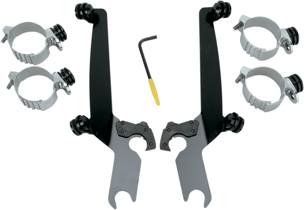 MEMPHIS SHADES 2320-0075 Sportshield Trigger-Lock Mounting Kit - Black