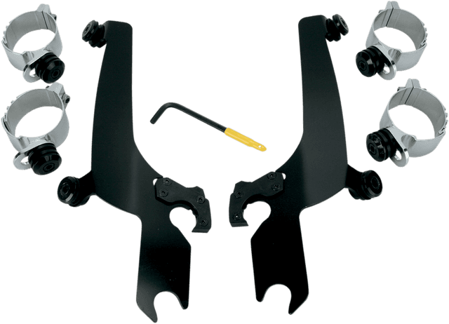 MEMPHIS SHADES 2320-0076 Sportshield Trigger-Lock Mounting Kit - Black