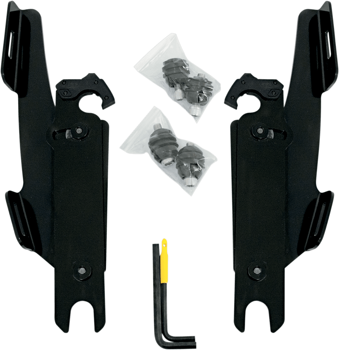 MEMPHIS SHADES 2320-0091 Hardware Kit - Black - Without Lightbar - Black
