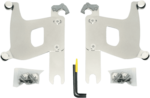 MEMPHIS SHADES 2320-0098 Bullet Trigger Lock Mounting Kit - Covered Forks - Without Lightbar
