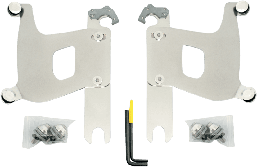 MEMPHIS SHADES 2320-0098 Bullet Trigger Lock Mounting Kit - Covered Forks - Without Lightbar