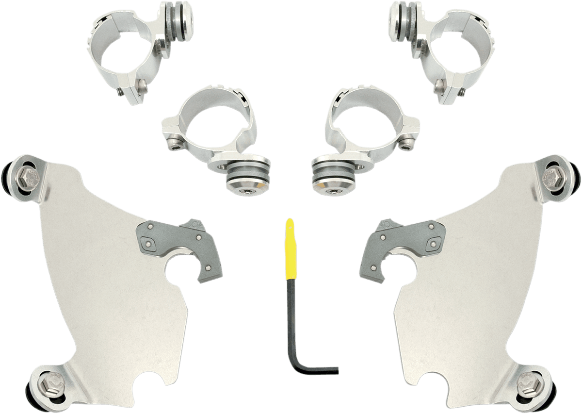 MEMPHIS SHADES 2320-0103 Gauntlet Mounting Kit - Polished - XL