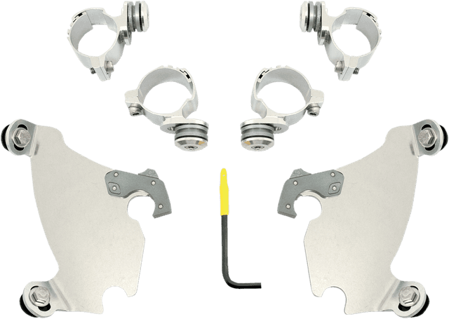 MEMPHIS SHADES 2320-0103 Gauntlet Mounting Kit - Polished - XL