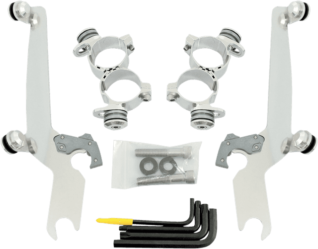 MEMPHIS SHADES 2320-0109 Sportshield Trigger-Lock Mounting Kit - Polished - XL48