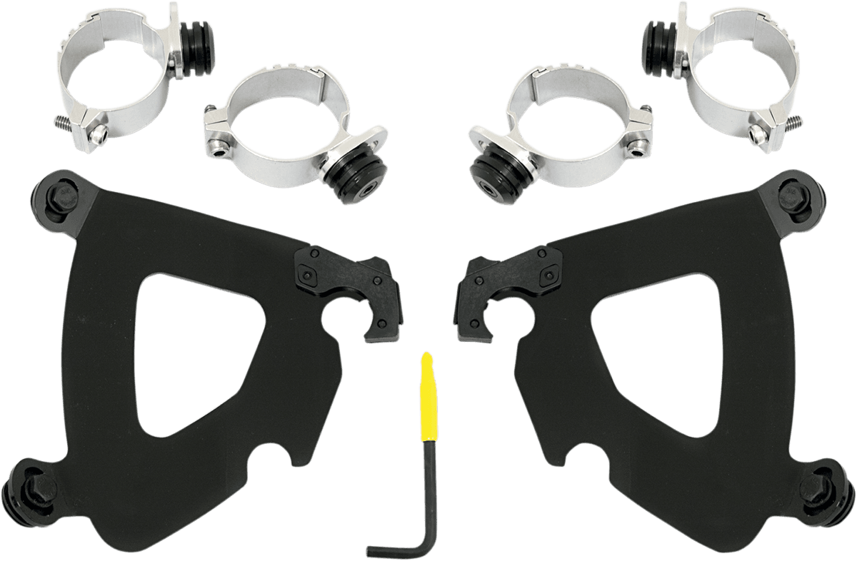 MEMPHIS SHADES 2320-0119 Gauntlet Mounting Kit - Black - FXD