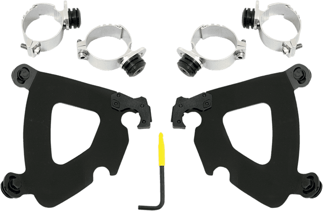 MEMPHIS SHADES 2320-0119 Gauntlet Mounting Kit - Black - FXD