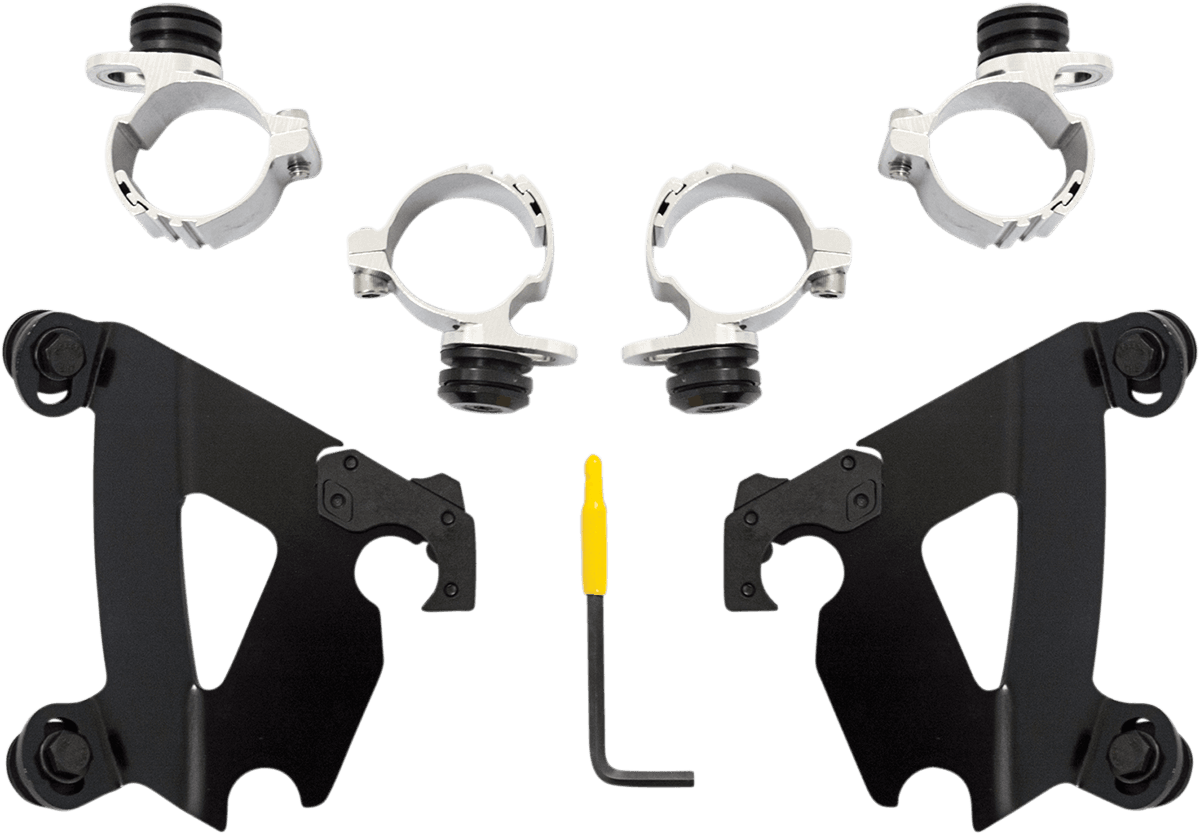 MEMPHIS SHADES 2320-0134 Cafe Mounting Kit - Black - XL/XG
