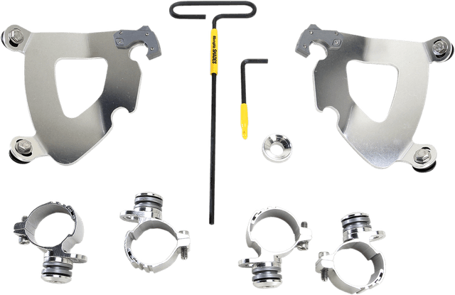 MEMPHIS SHADES 2320-0164 Gauntlet Mounting Kit - Polished - XL883