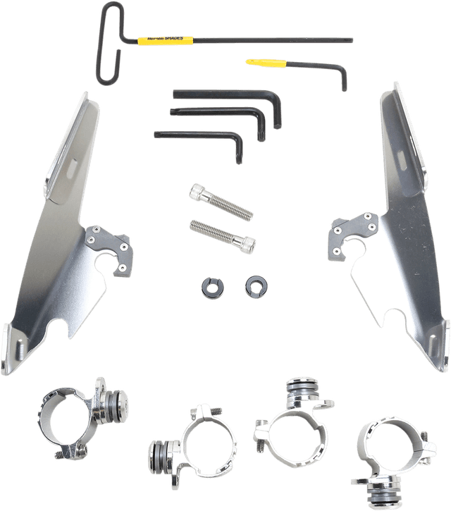 MEMPHIS SHADES 2320-0174 Batwing - Mounting Kit - Polished - XL48