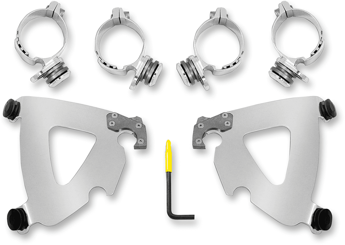 MEMPHIS SHADES 2320-0192 Road Warrior Mounting Kit - Polished - FX