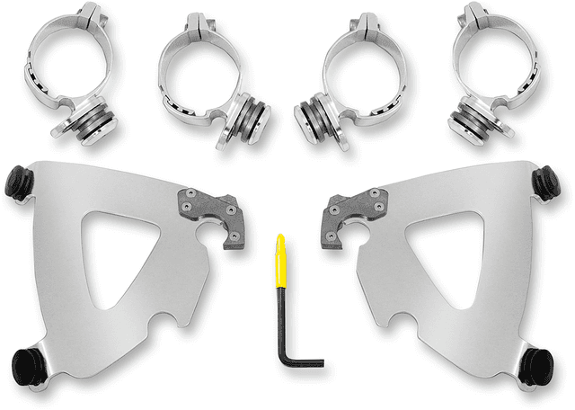 MEMPHIS SHADES 2320-0192 Road Warrior Mounting Kit - Polished - FX