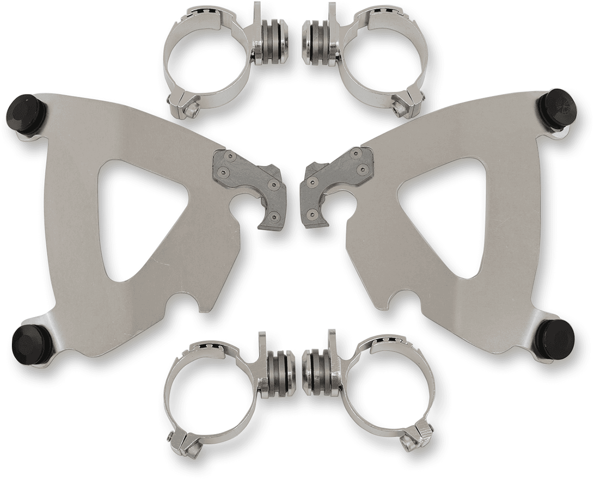 MEMPHIS SHADES 2320-0196 Road Warrior Mounting Kit - Polished - FX