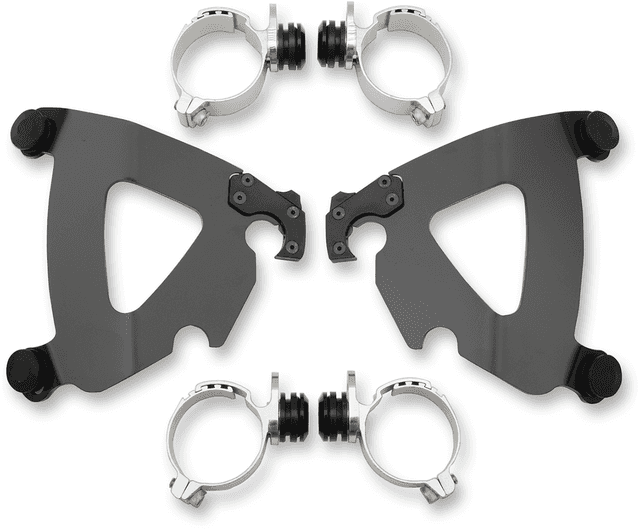 MEMPHIS SHADES 2320-0198 Road Warrior Mounting Kit - Black - FX