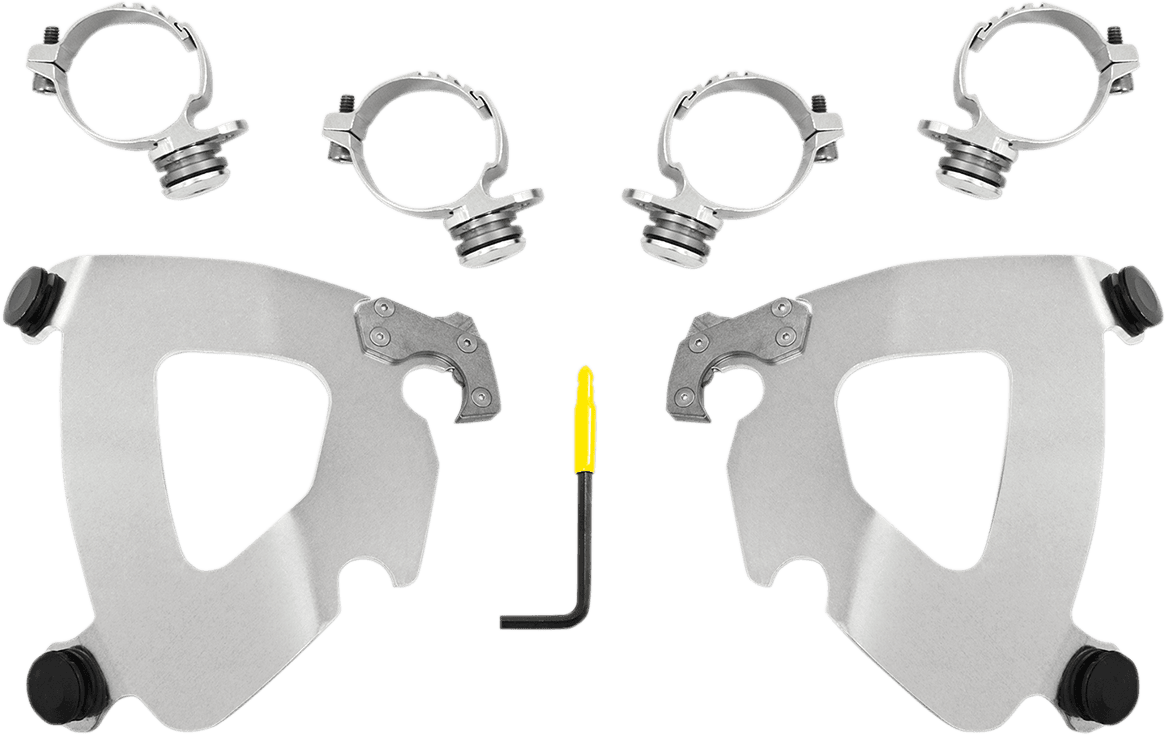 MEMPHIS SHADES 2320-0206 Gauntlet Mounting Kit - Polished - FXLR