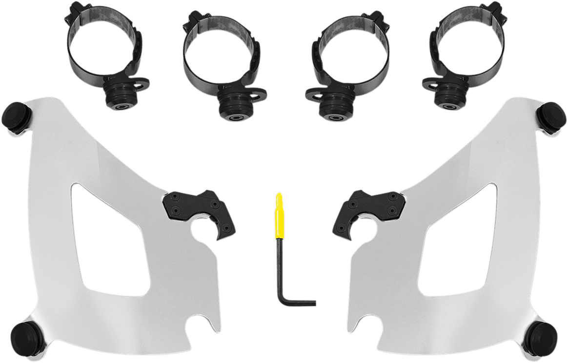 MEMPHIS SHADES 2320-0225 Bullet Mounting Kit - Polished - FLSB