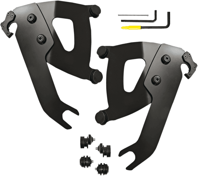 MEMPHIS SHADES 2320-0247 Road Warrior Mounting Kit - Black - FLSL — image 2 of 2