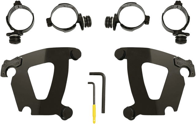 MEMPHIS SHADES 2320-0251 Road Warrior Mounting Kit - Black - FX