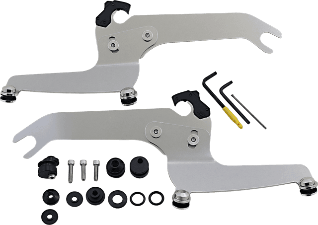 MEMPHIS SHADES 2320-0256 Sportshield Trigger Lock Complete Mount Kit - Polished - FLSL