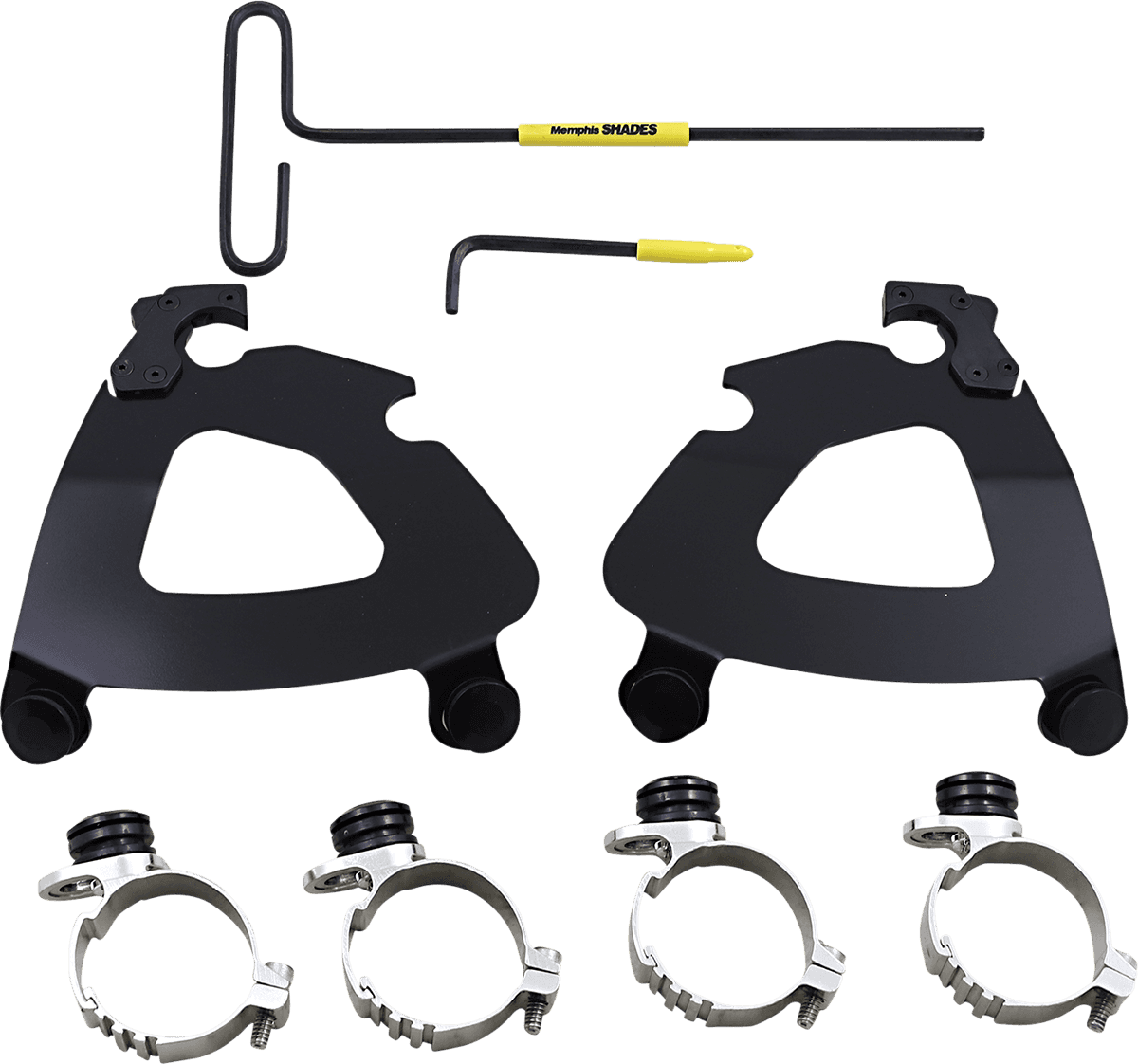 MEMPHIS SHADES 2320-0272 Gauntlet Mounting Kit - Black - XL