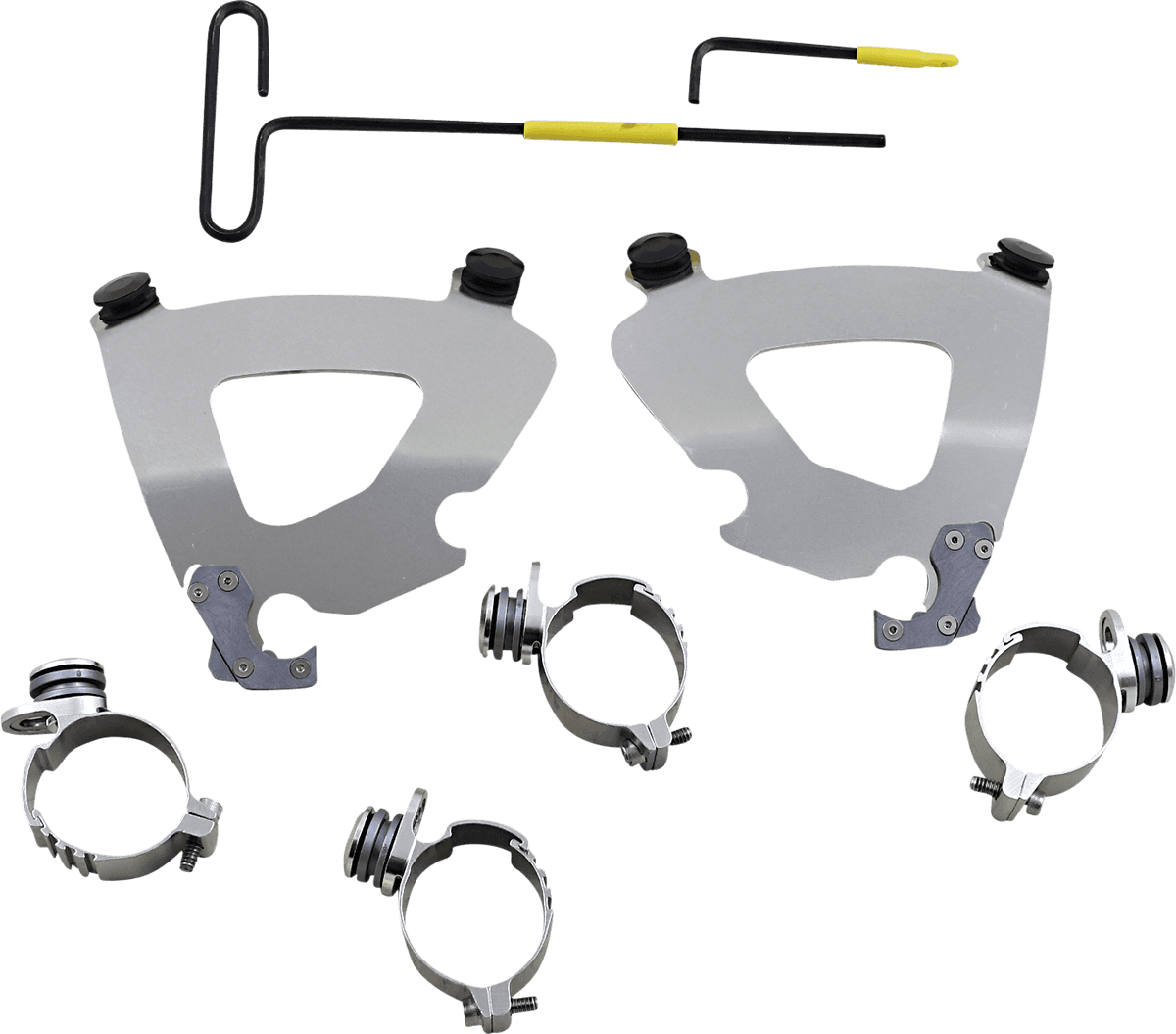 MEMPHIS SHADES 2320-0273 Gauntlet Mounting Kit - Polished - XL