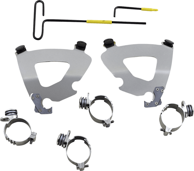 MEMPHIS SHADES 2320-0273 Gauntlet Mounting Kit - Polished - XL
