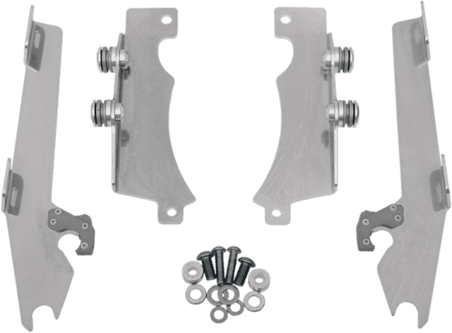 MEMPHIS SHADES 2321-0126 Batwing Trigger Lock Mounting Kit - V Star - Polished