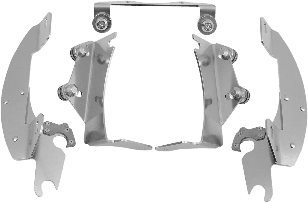 MEMPHIS SHADES 2321-0134 Batwing Trigger Lock Mounting Kit - VN 900C - Polished