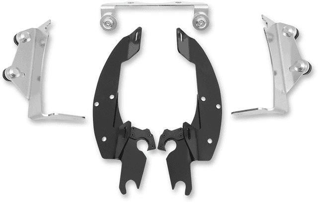 MEMPHIS SHADES 2321-0135 Batwing Trigger Lock Mounting Kit - VN 900C - Black
