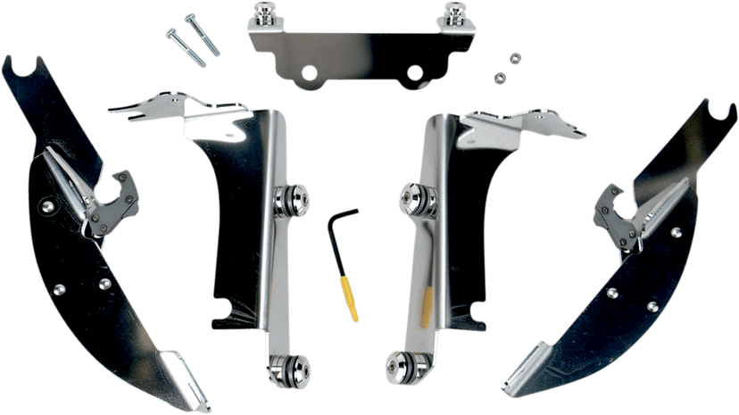 MEMPHIS SHADES 2321-0155 Batwing Trigger Lock Mounting Kit - VN 1500 - Polished