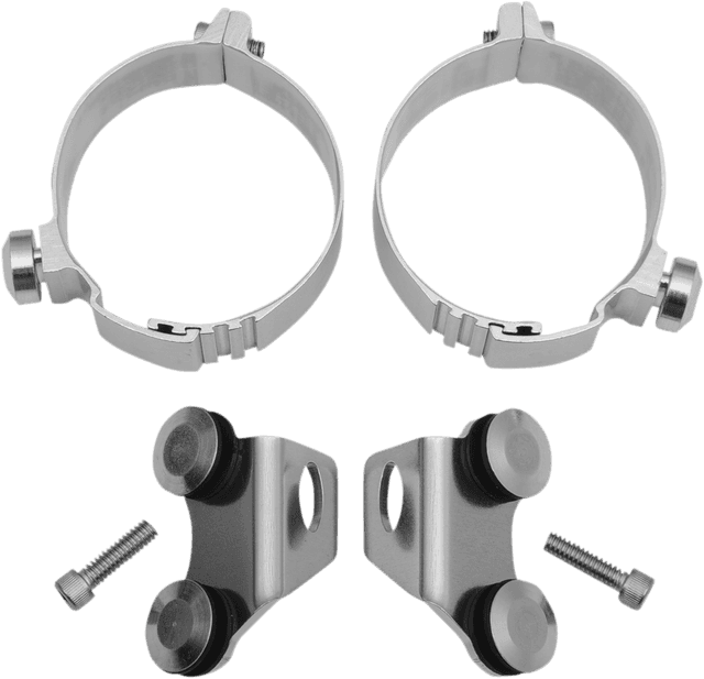MEMPHIS SHADES 2321-0166 Fork Cover - Hardware Kit - Polished