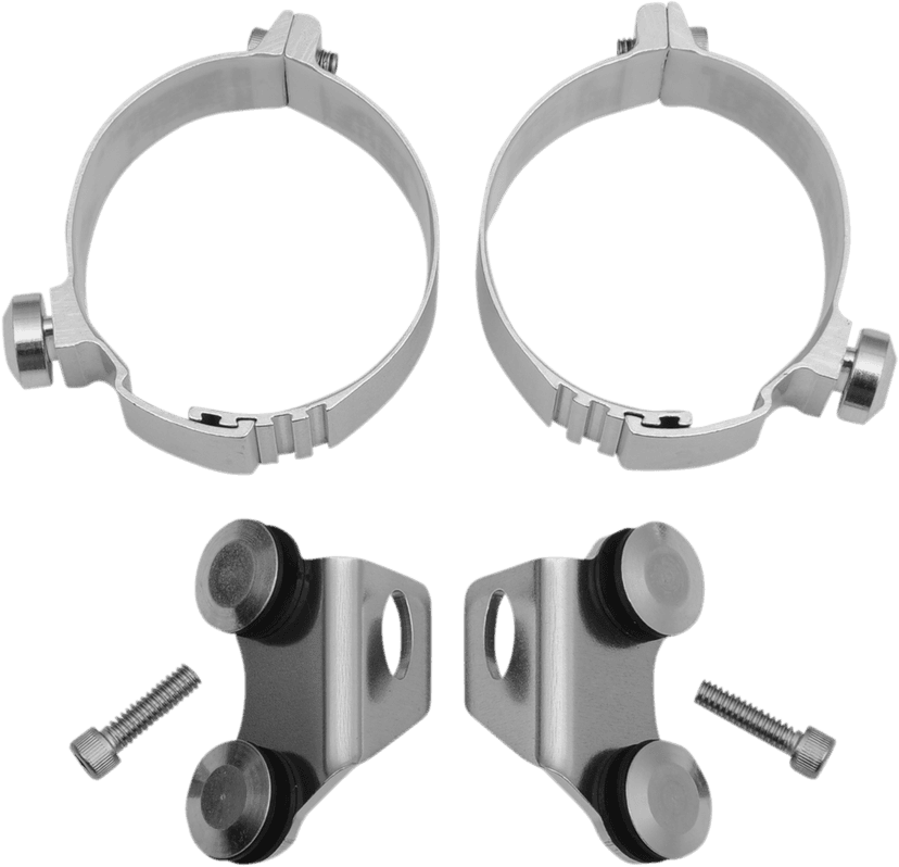 MEMPHIS SHADES 2321-0166 Fork Cover - Hardware Kit - Polished