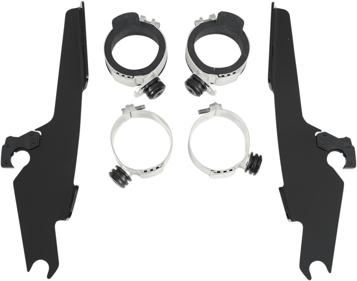 MEMPHIS SHADES 2321-0226 Fats/Slim Trigger Lock Mounting Kit - XV 6/11 Classic - Black