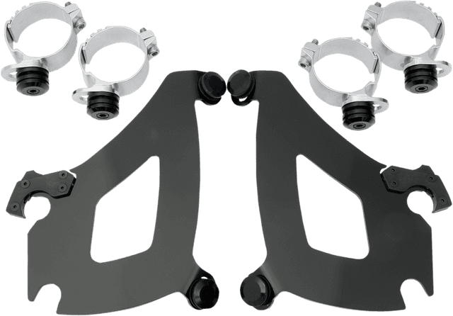 MEMPHIS SHADES 2321-0250 Bullet Mounting Kit - Fury - Black
