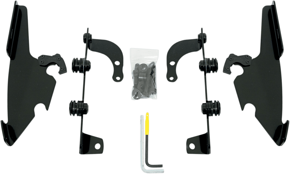 MEMPHIS SHADES 2321-0278 Fats/Slim Trigger Lock Mounting Kit - Phantom - Black