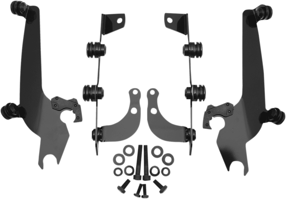 MEMPHIS SHADES 2321-0279 Trigger Lock Sportshield Mounting Kit - Phantom - Black