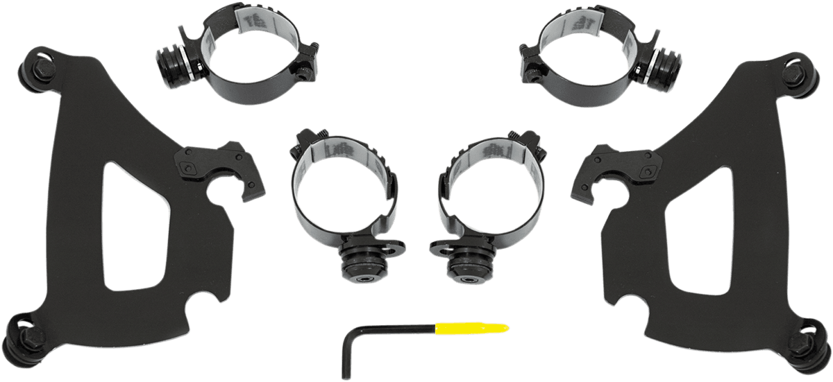 MEMPHIS SHADES 2321-0339 Bullet Mounting Kit - Warrior - Black