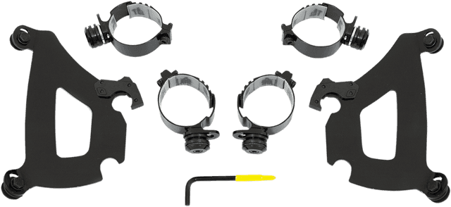 MEMPHIS SHADES 2321-0339 Bullet Mounting Kit - Warrior - Black