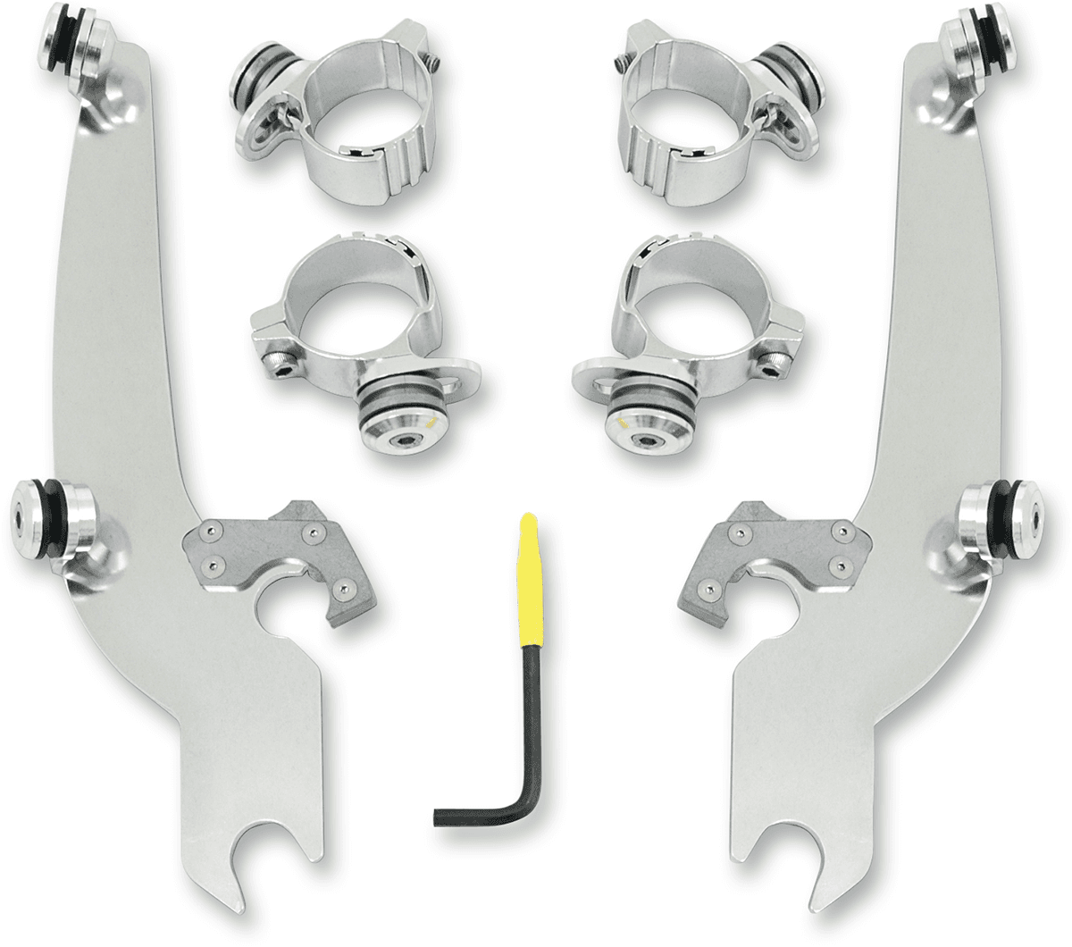 MEMPHIS SHADES 2321-0340 Trigger Lock Sportshield Mounting Kit - Bolt - Polished