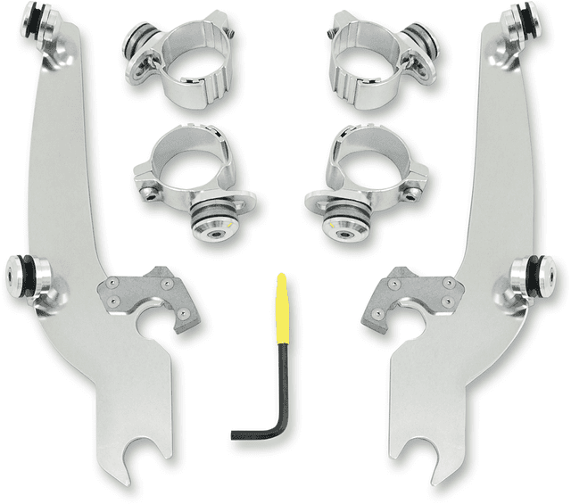 MEMPHIS SHADES 2321-0340 Trigger Lock Sportshield Mounting Kit - Bolt - Polished