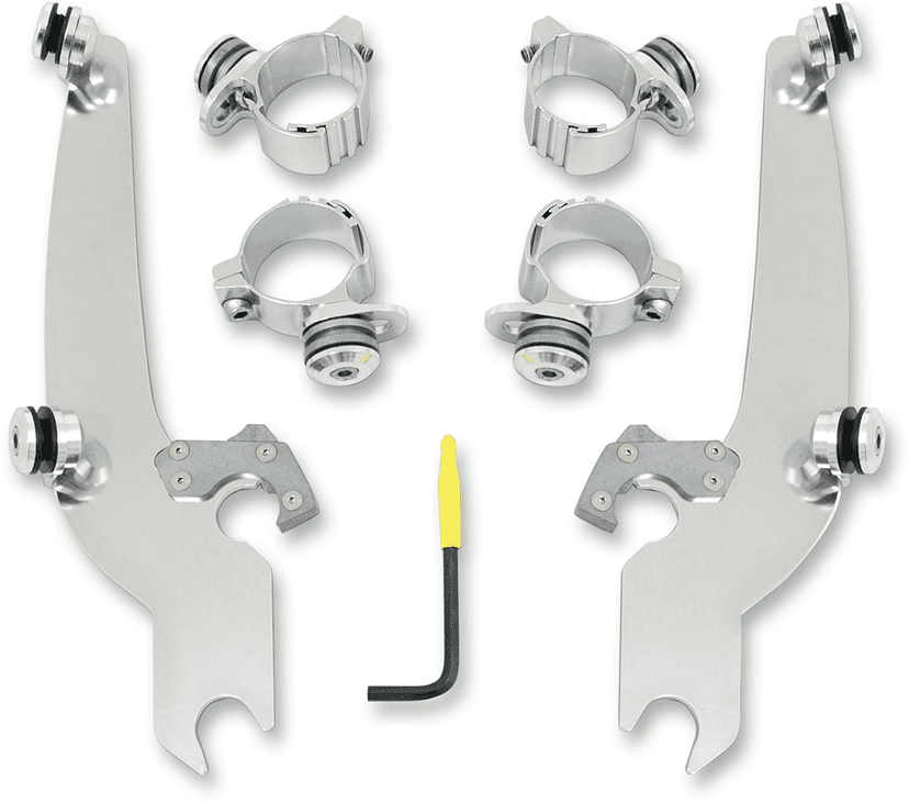 MEMPHIS SHADES 2321-0340 Trigger Lock Sportshield Mounting Kit - Bolt - Polished