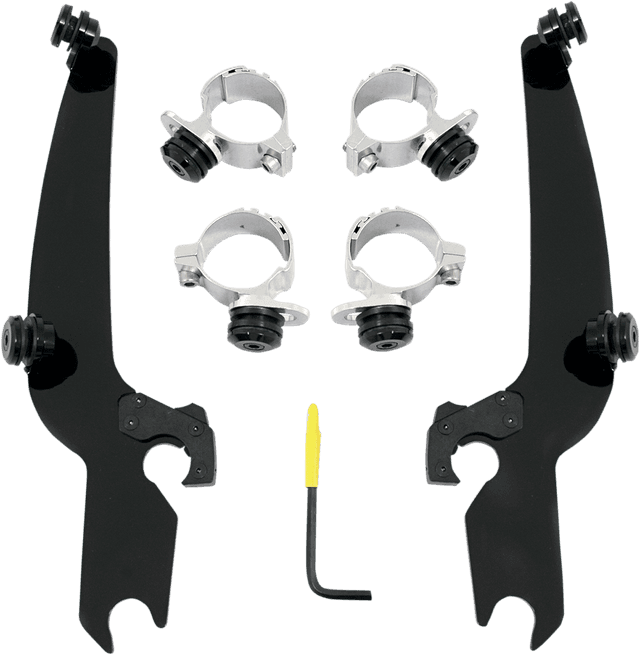 MEMPHIS SHADES 2321-0341 Trigger Lock Sportshield Mounting Kit - Bolt - Black