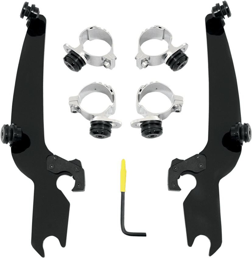 MEMPHIS SHADES 2321-0341 Trigger Lock Sportshield Mounting Kit - Bolt - Black